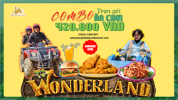 TRẢI NGHIỆM GẦN 30 TRÒ CHƠI + ĂN NGON NO BỤNG – CHỈ 420.000 VNĐ TẠI ĐÀ LẠT WONDERLAND 🎢🍔🍗